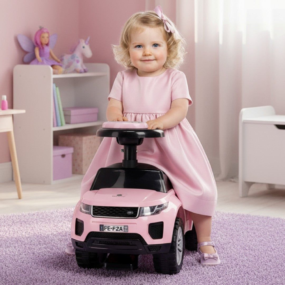 Sun Baby Rutschauto für Einjährige, hellrosa