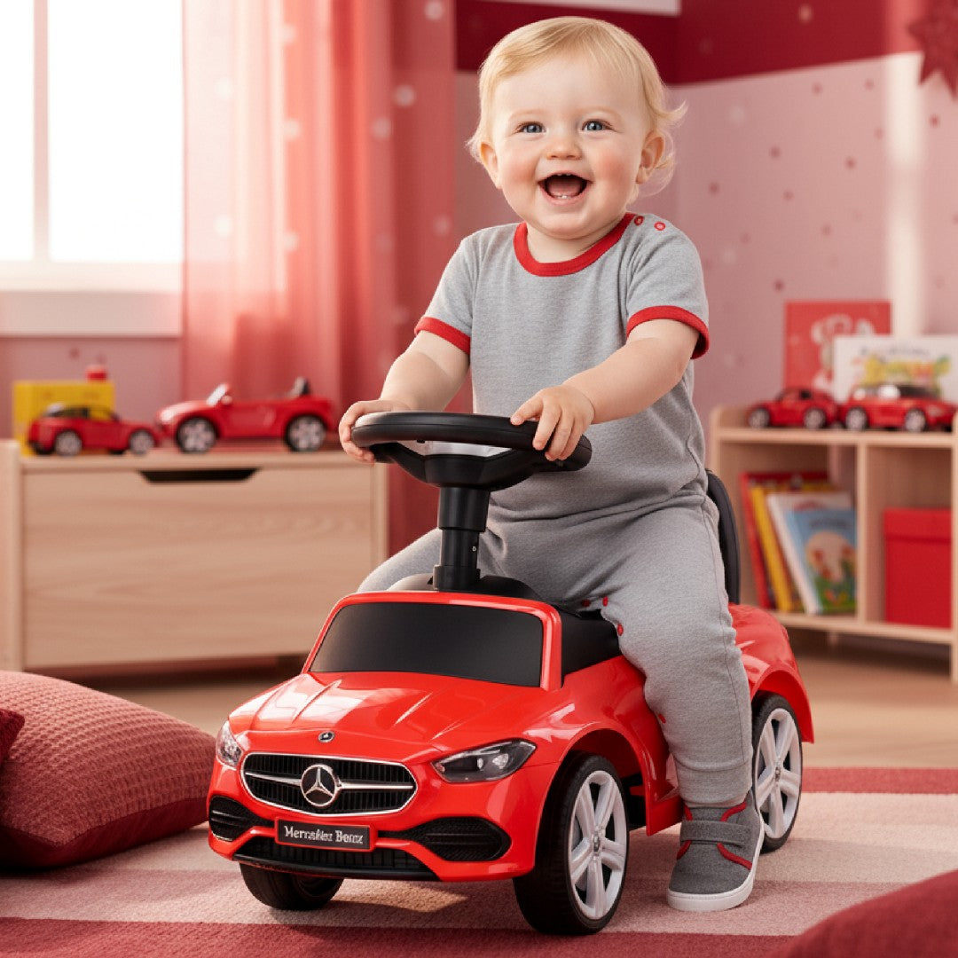 Jeździk pchacz chodzik Mercedes C-Class czerwony Sun Baby