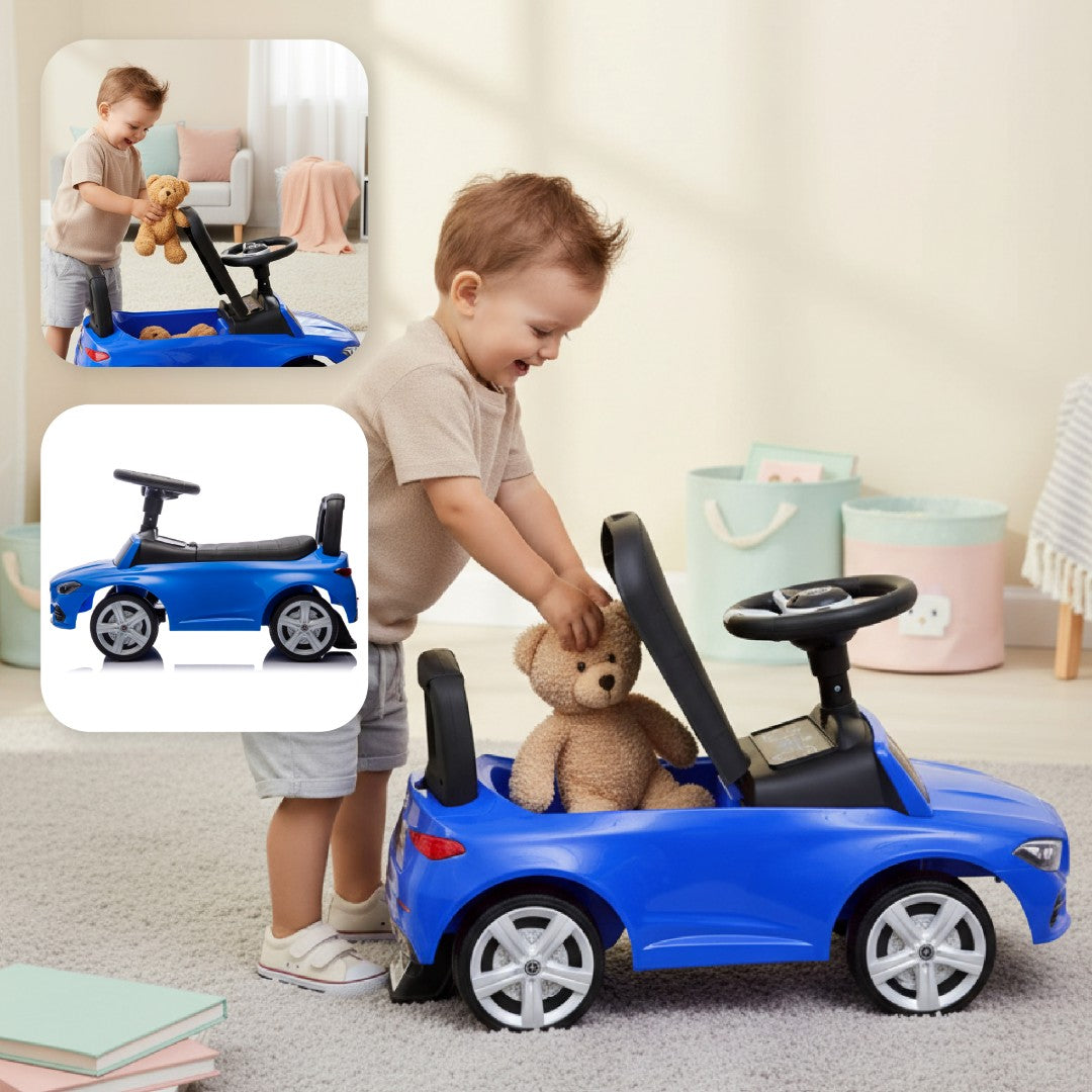 Mercedes C-Klasse blauer Sun Baby Kinderwagen