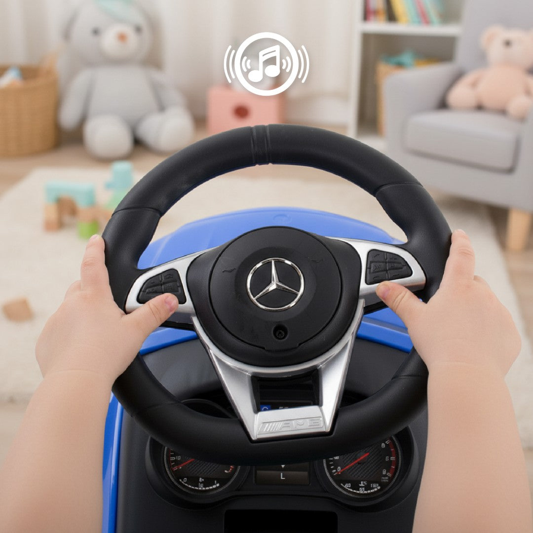 Mercedes C-Klasse blauer Sun Baby Kinderwagen