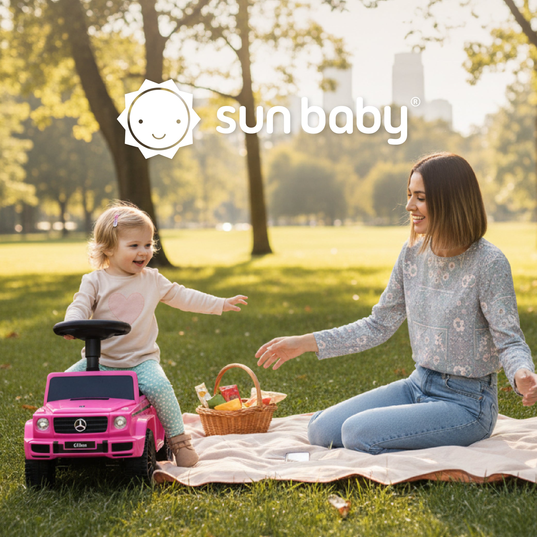 Mercedes-Benz G-Klasse rosa Baby-Lauflernhilfe