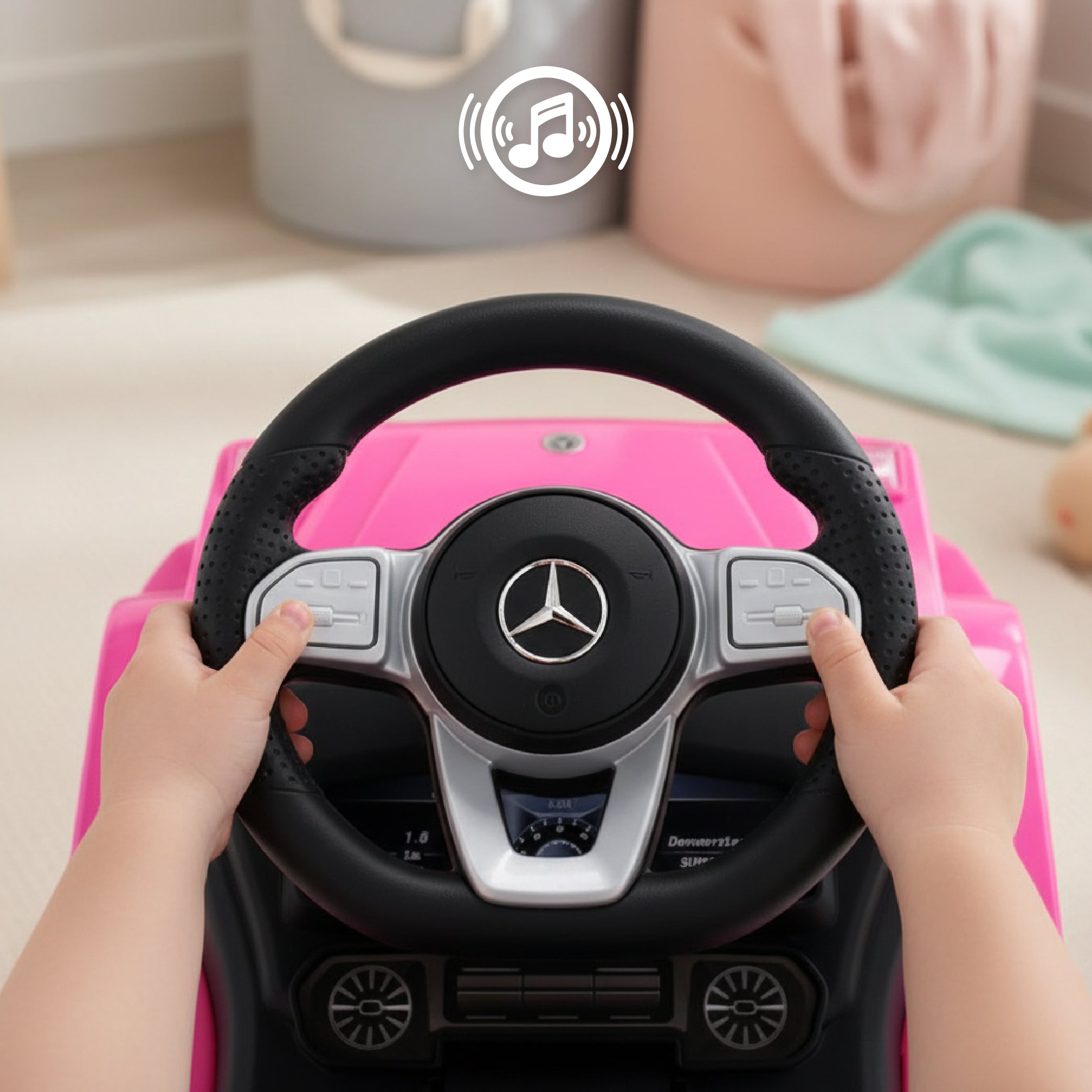 Mercedes-Benz G-Klasse rosa Baby-Lauflernhilfe