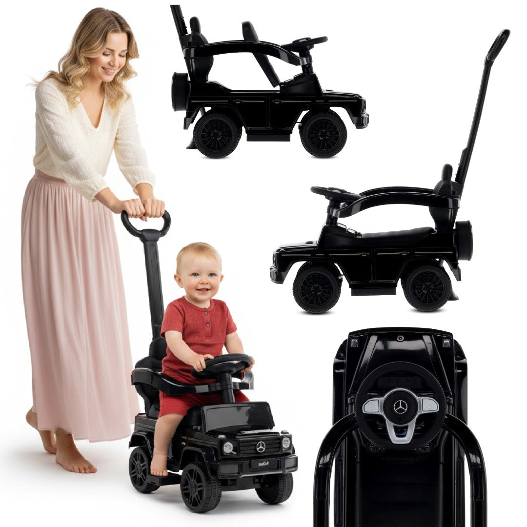 Jeździk pchacz chodzik dla dzieci Mercedes Benz G Klasa czarny