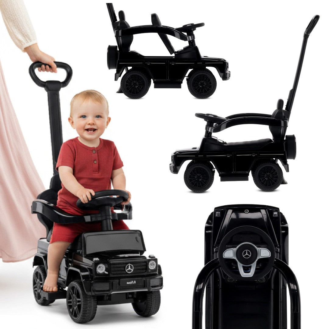 Jeździk pchacz chodzik dla dzieci Mercedes Benz G Klasa czarny
