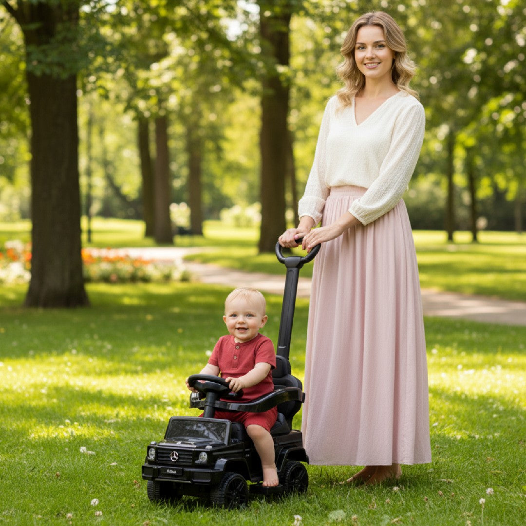 Jeździk pchacz chodzik dla dzieci Mercedes Benz G Klasa czarny