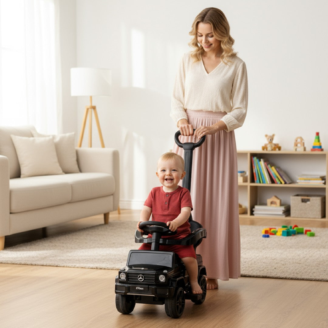 Jeździk pchacz chodzik dla dzieci Mercedes Benz G Klasa czarny