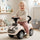 Ride-on car pusher GO GO Fassion white
