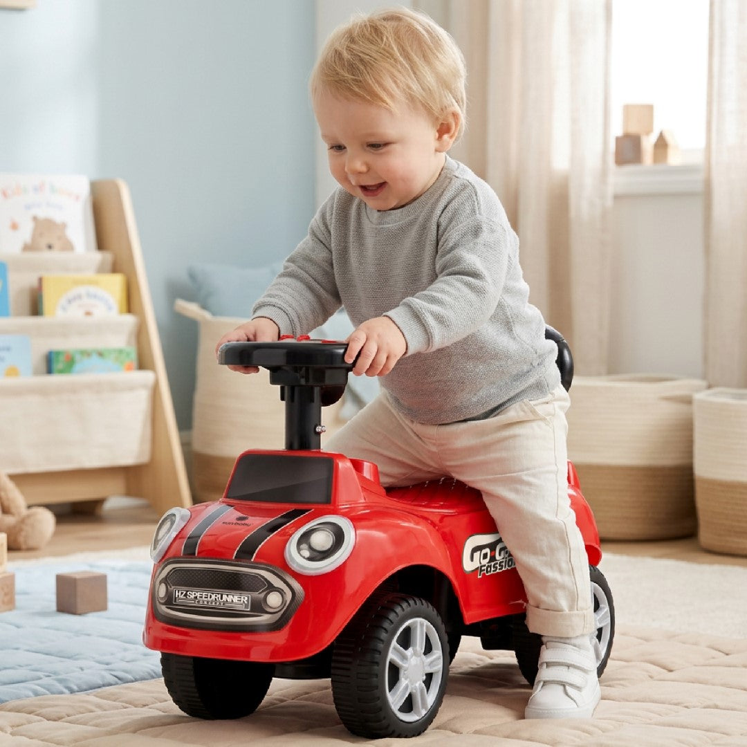 Ride-on car pusher GO GO Fassion red