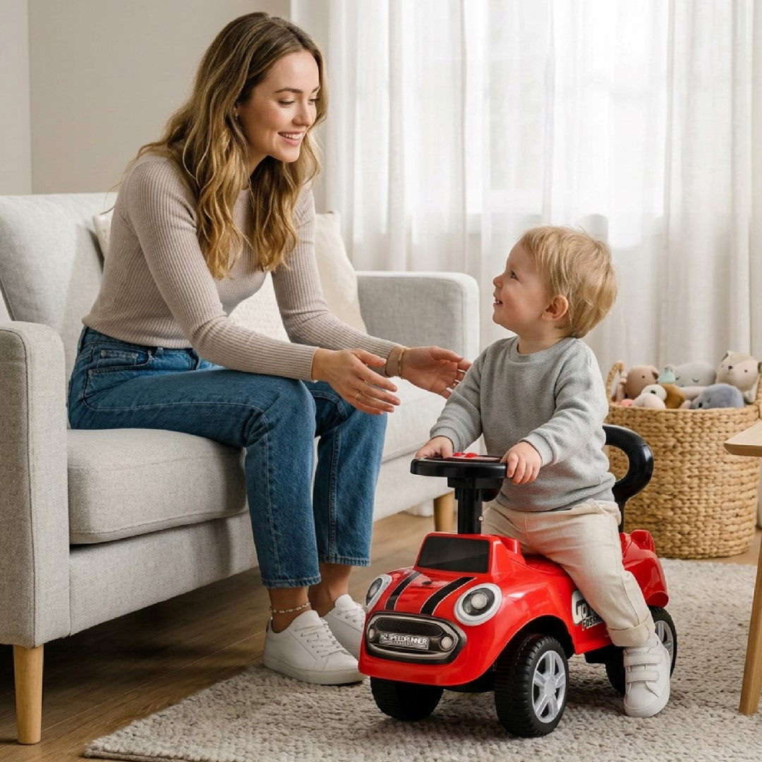 Ride-on car pusher GO GO Fassion red