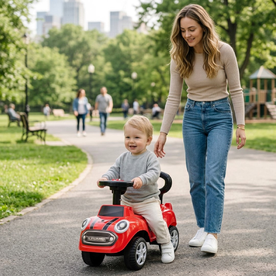 Ride-on car pusher GO GO Fassion red