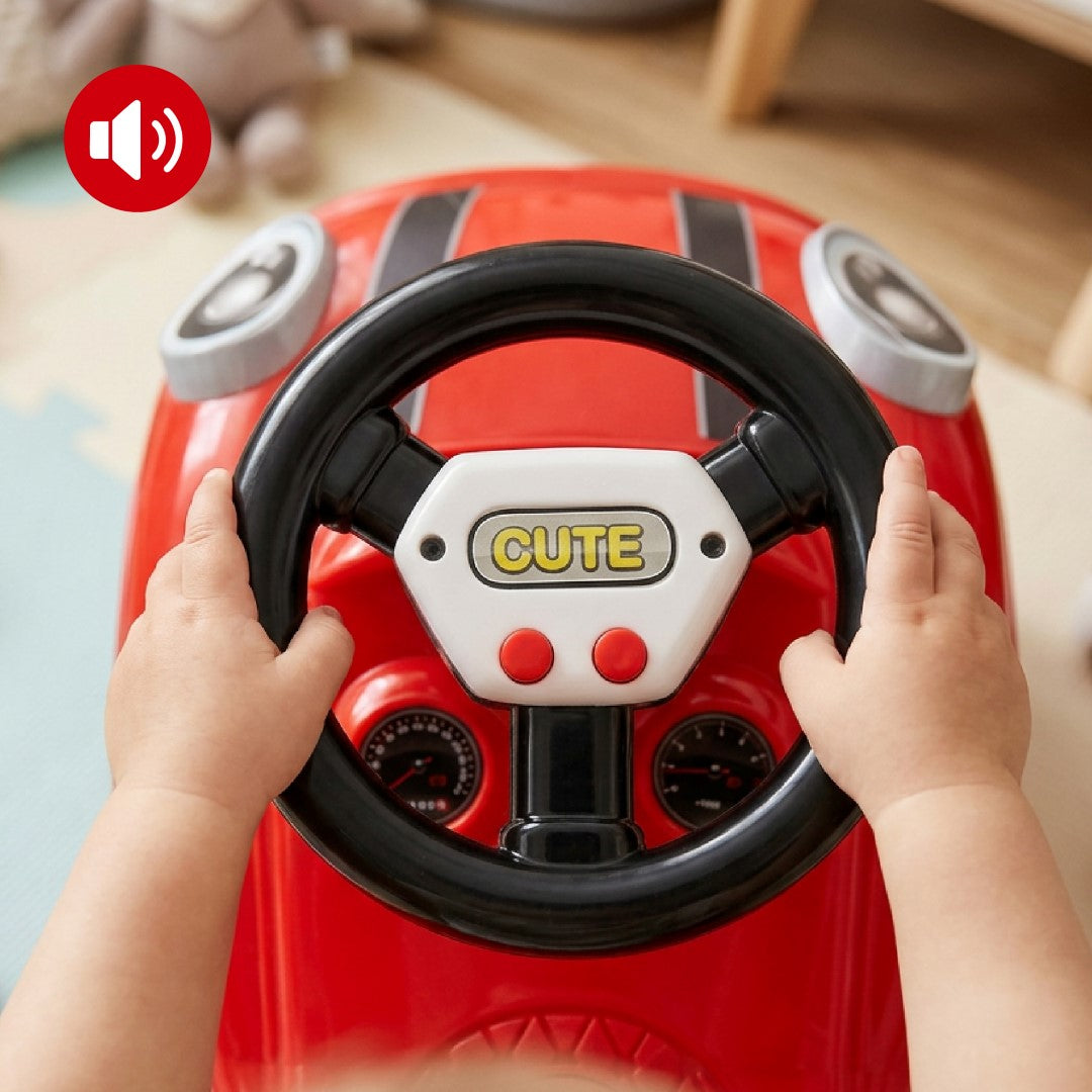 Ride-on car pusher GO GO Fassion red