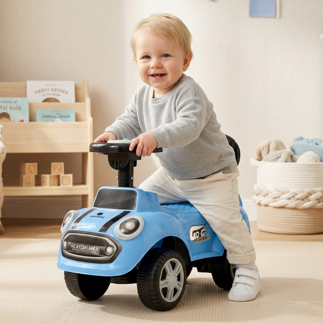 Ride-on car pusher GO GO Fassion blue
