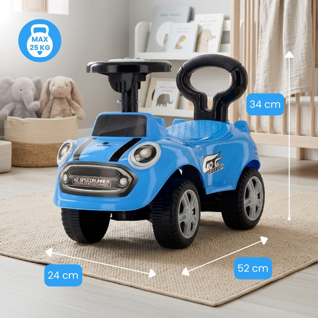 Ride-on car pusher GO GO Fassion blue