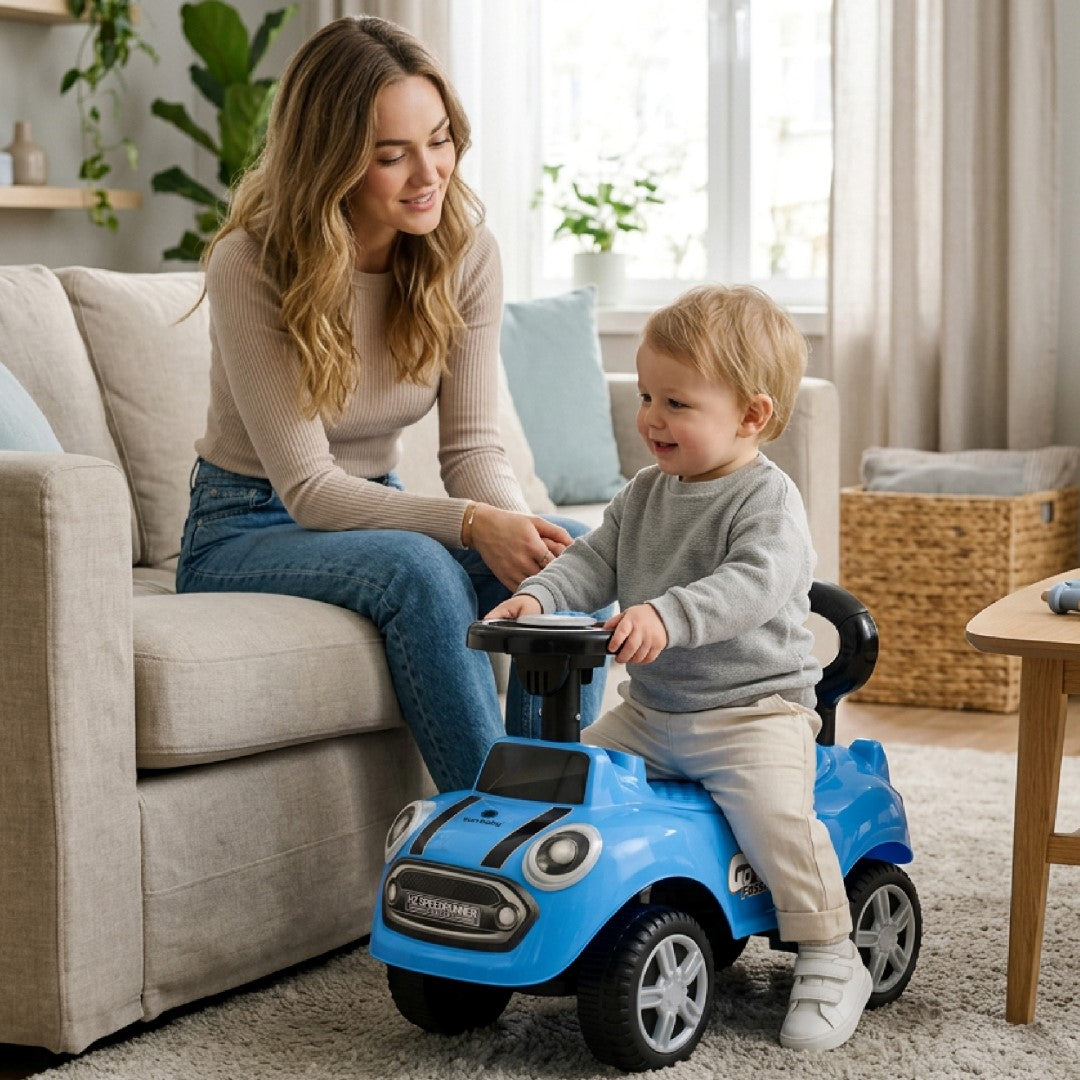 Ride-on car pusher GO GO Fassion blue