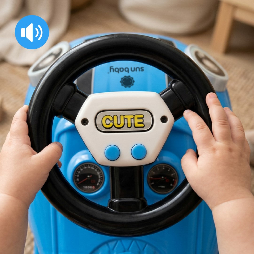 Ride-on car pusher GO GO Fassion blue