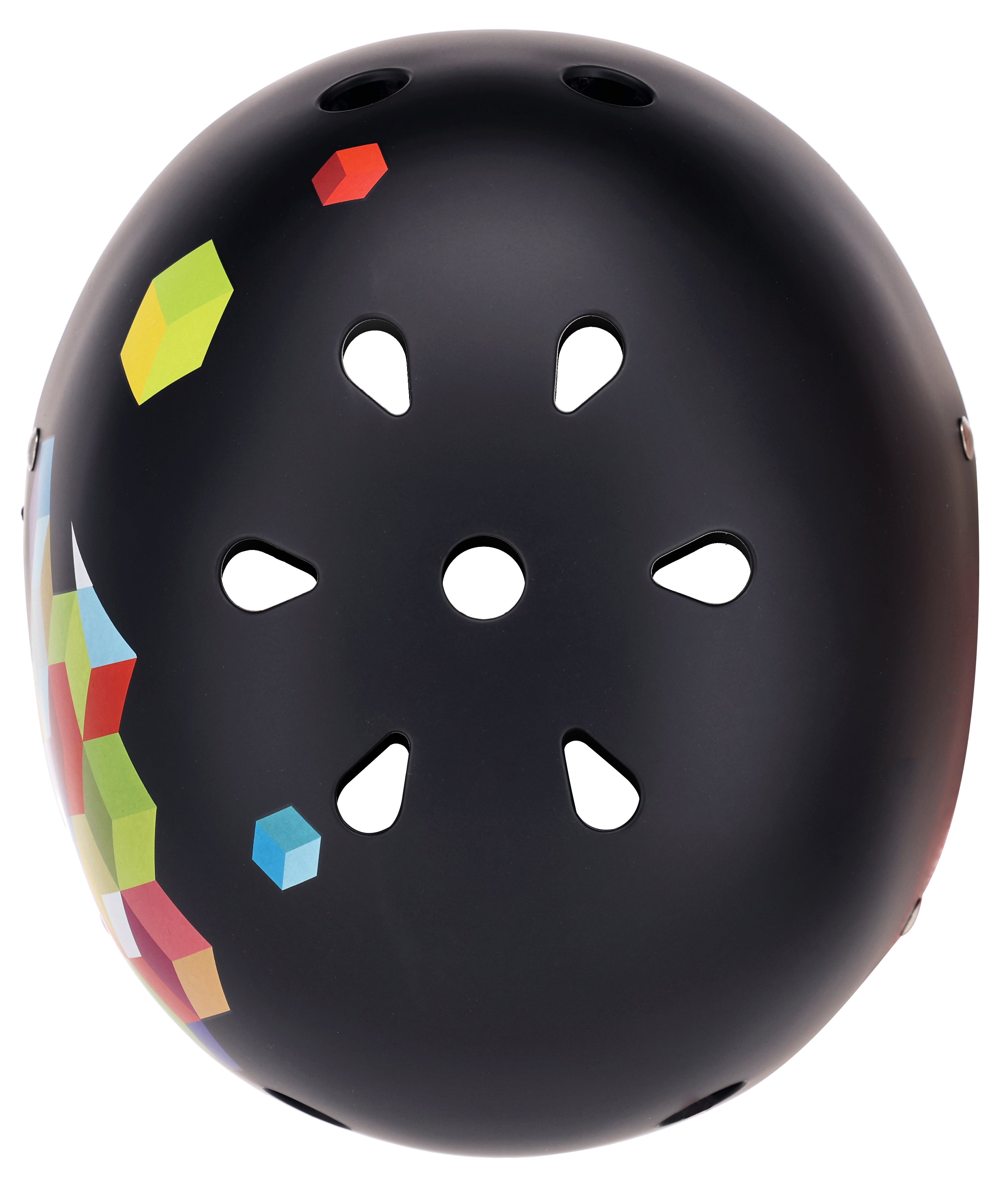 Kask rowerowy dla dzieci I love my bike M 54-58 cm LEKKI lampka LED klipsy magnetyczne czarny