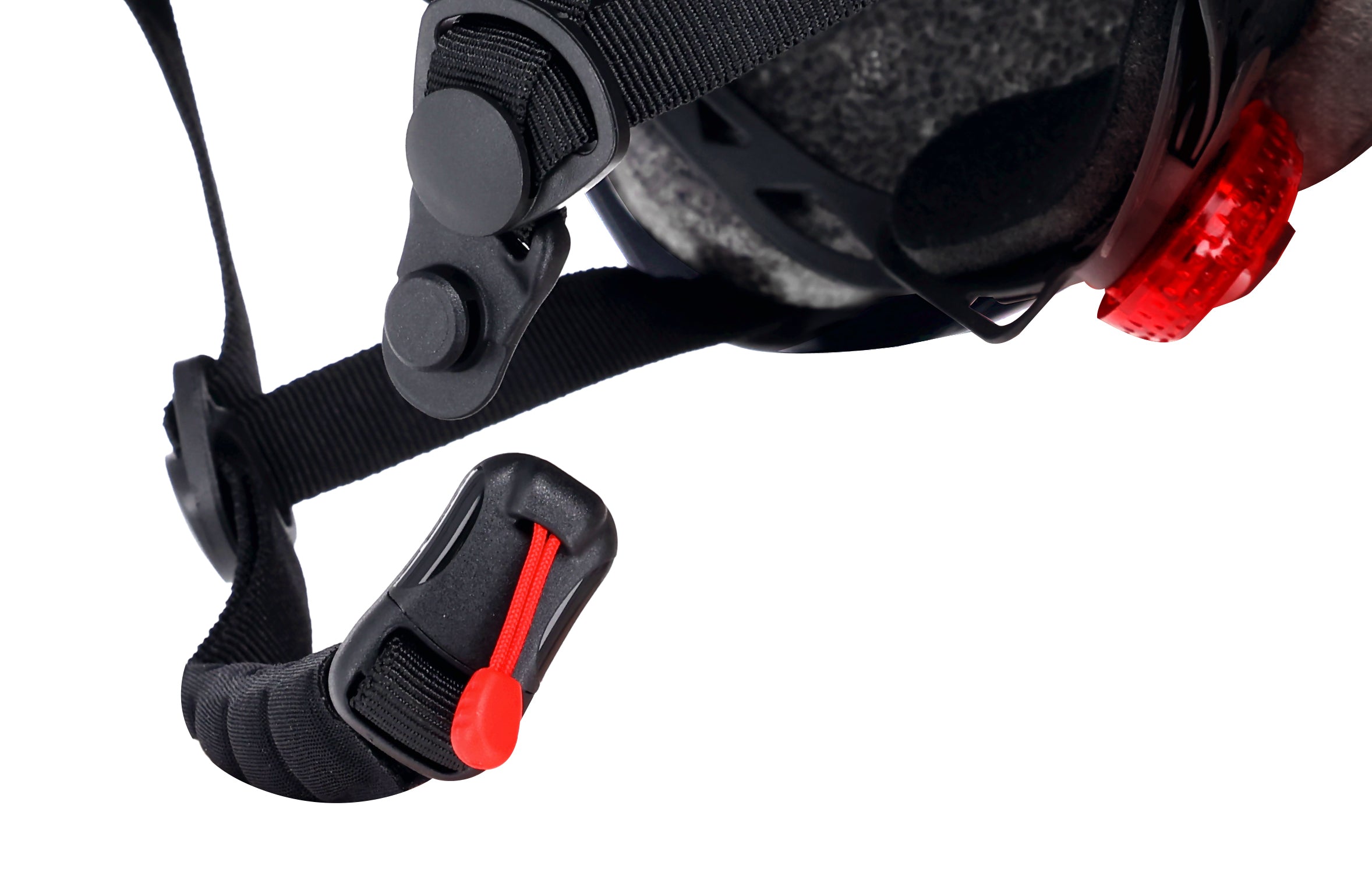 Kask rowerowy dla dzieci I love my bike M 54-58 cm LEKKI lampka LED klipsy magnetyczne czarny