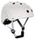Kask rowerowy dla dzieci PERFECT FIT M 54-58 cm LEKKI lampka LED klipsy magnetyczne biały