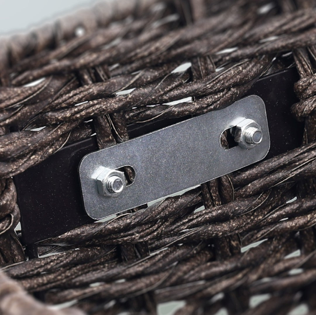 Koszyk rowerowy dla dzieci młodzieżowy na rower pleciony 20 24 cale