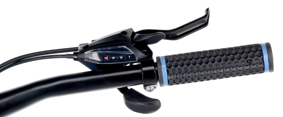 Rower górski MTB 29 cali KENDA Shimano Aluminium Lekki 21 biegów Amortyzator Hamulce tarczowe Rama L 21 cali Tatra Bikes Overland niebieski  matowy II gatunek