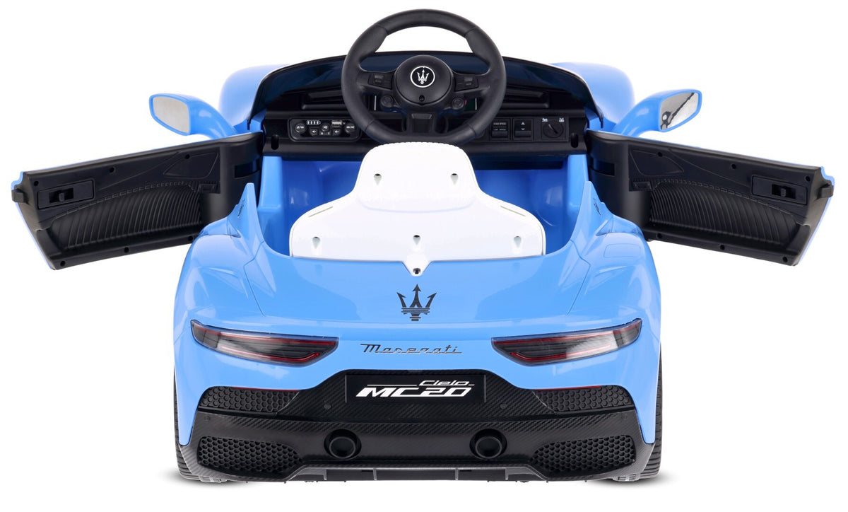 Battery-powered car Ride-on car Maserati GT Cabrio Pilot blue