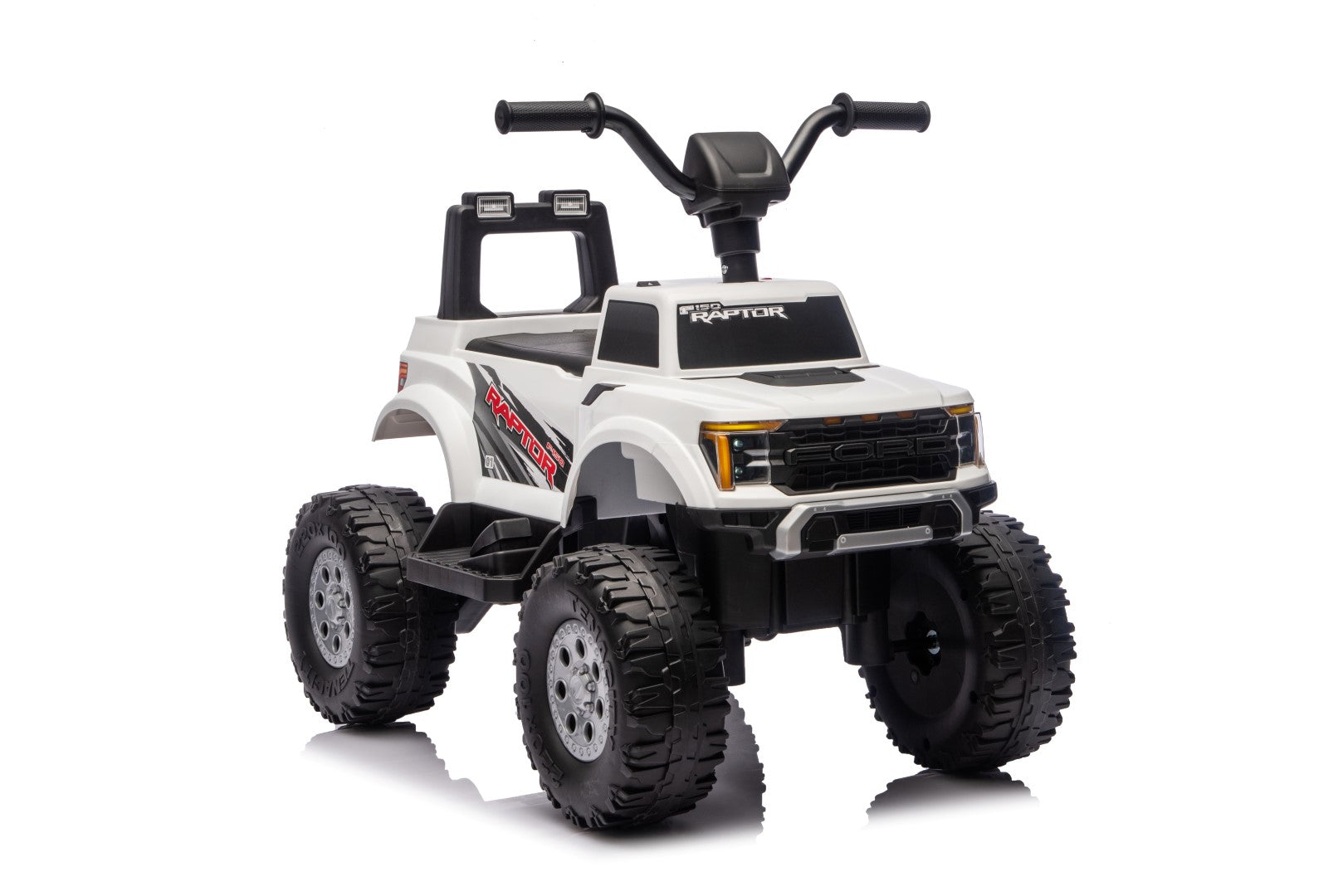Sun Baby Ford Raptor F150 jeździk elektryczny 12V, 30W, LED, do 30 kg, biały