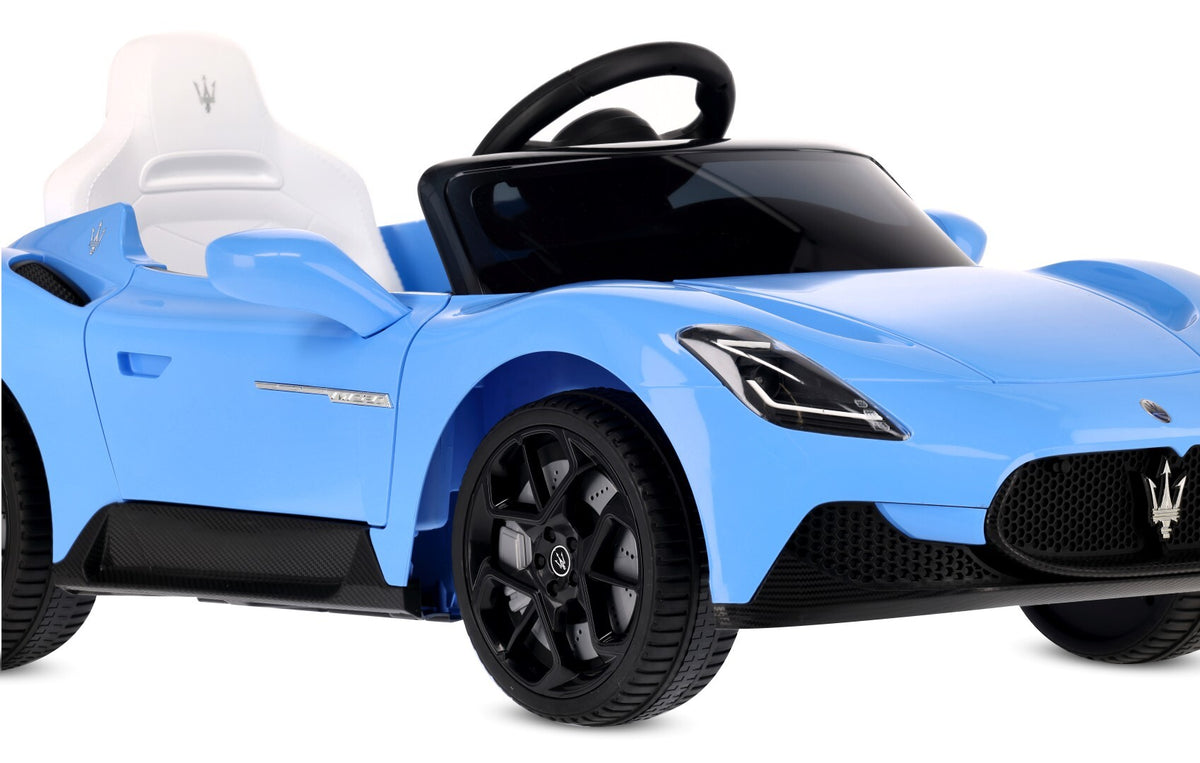 Battery-powered car Ride-on car Maserati GT Cabrio Pilot blue