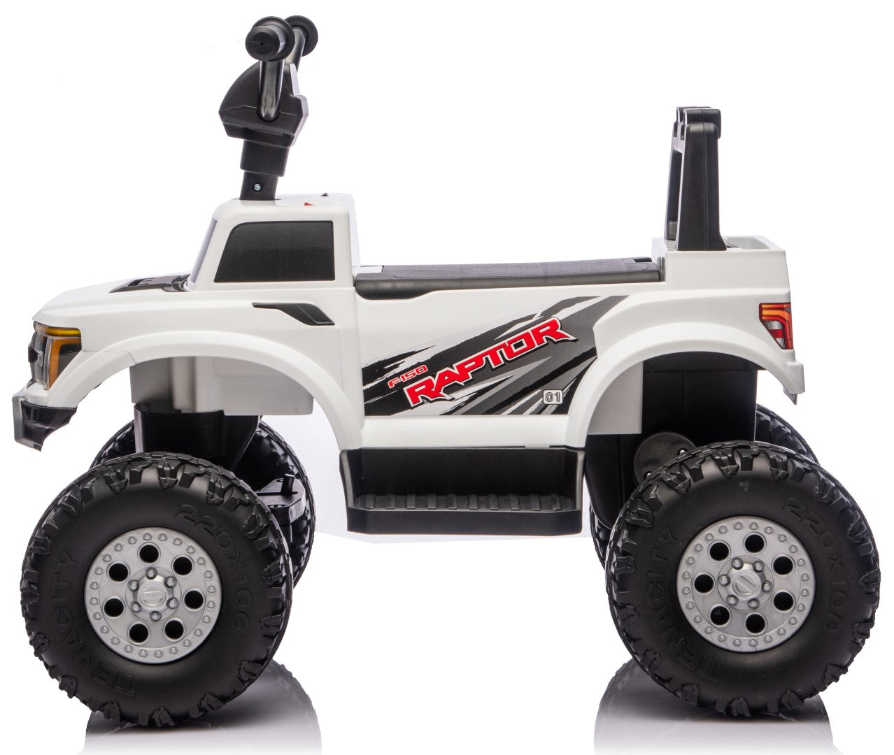 Sun Baby Ford Raptor F150 jeździk elektryczny 12V, 30W, LED, do 30 kg, biały