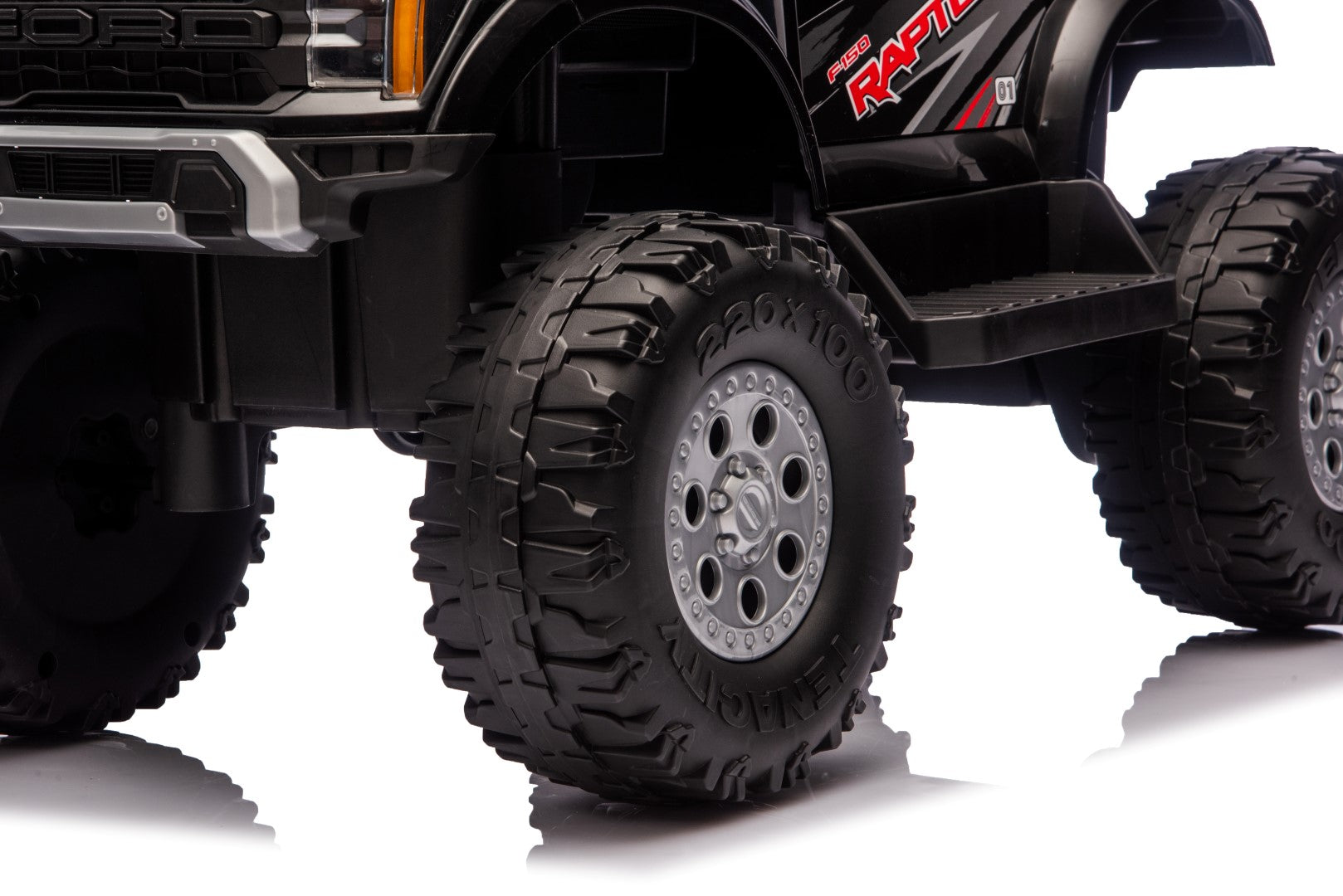 Sun Baby Ford Raptor F150 jeździk elektryczny 12V, 30W, LED, do 30 kg, czarny