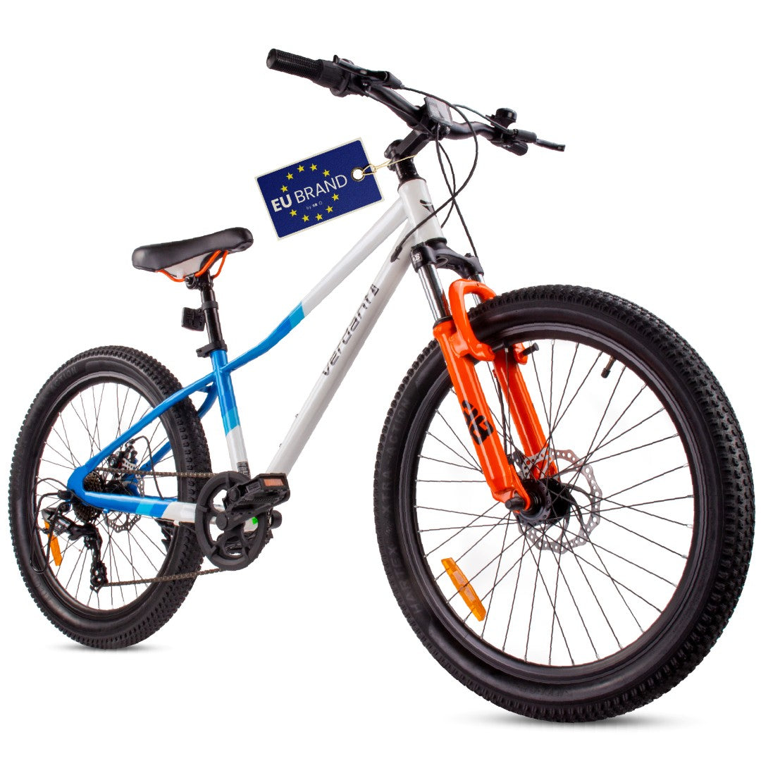 mountainbike für jungs Jugend-Mountainbike MTB 24 Zoll für Jungen und Mädchen, z. B. zur Komm – SunBaby