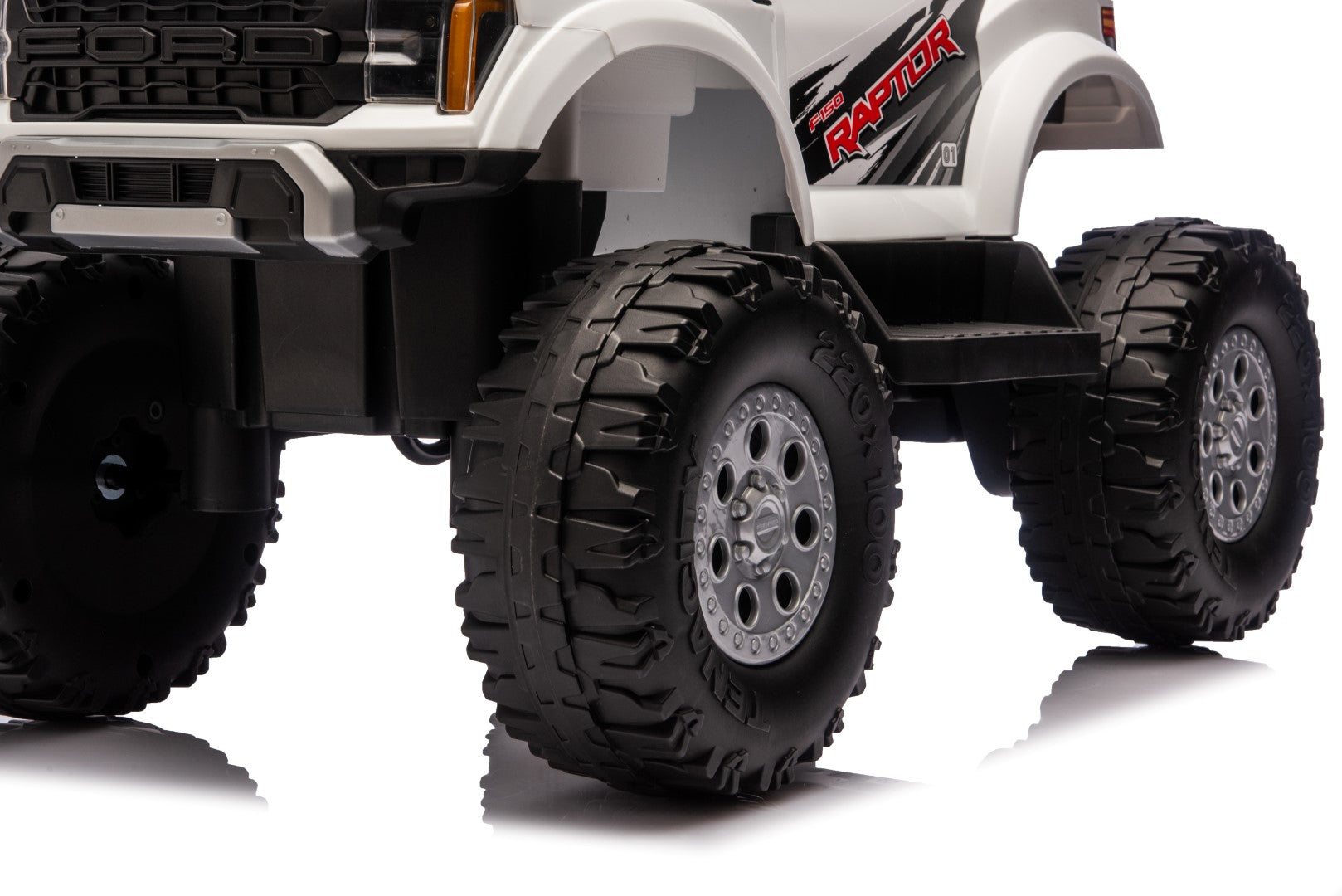 Sun Baby Ford Raptor F150 jeździk elektryczny 12V, 30W, LED, do 30 kg, biały