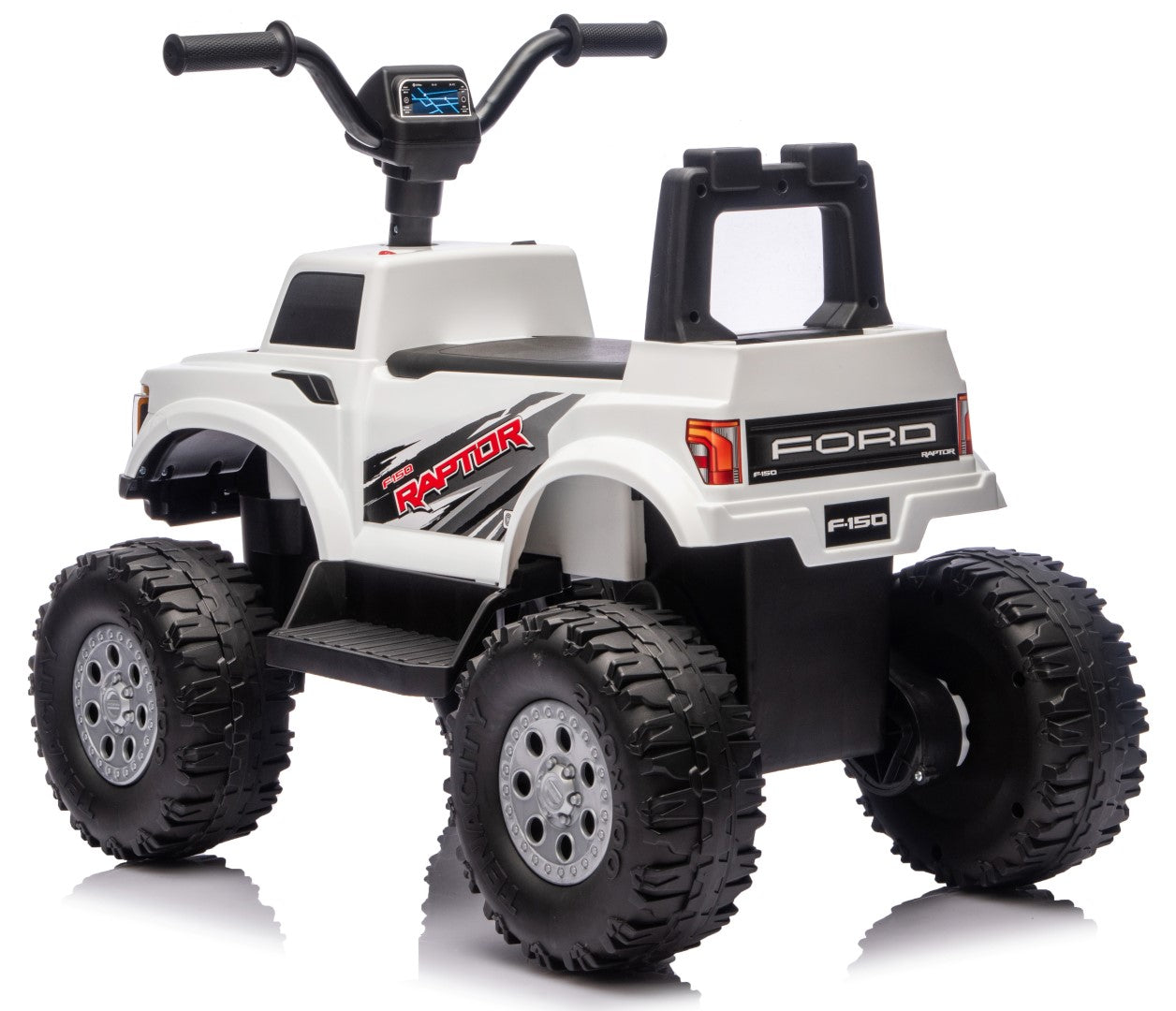 Sun Baby Ford Raptor F150 jeździk elektryczny 12V, 30W, LED, do 30 kg, biały