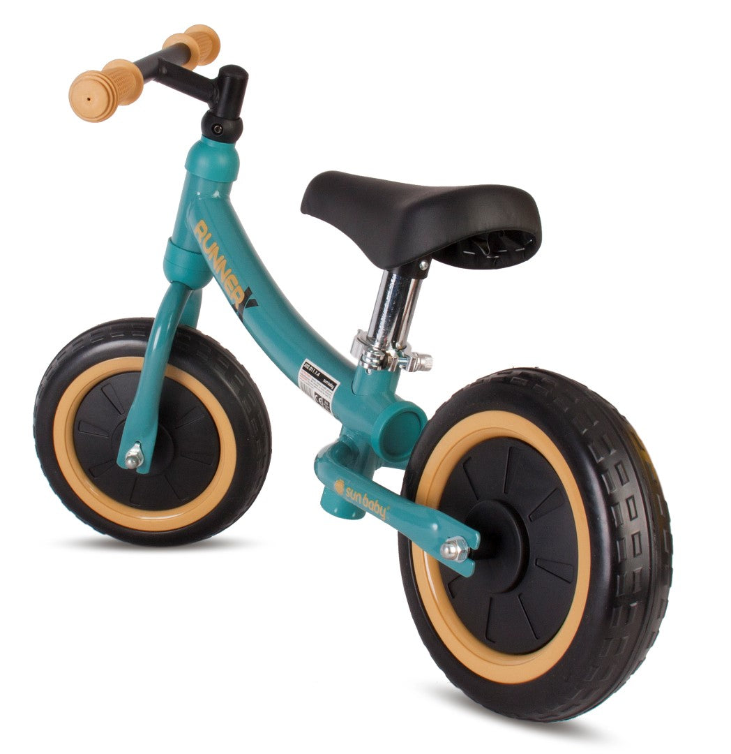 Rowerek Biegowy Sun Baby Runner X 10 Cali Turkusowy