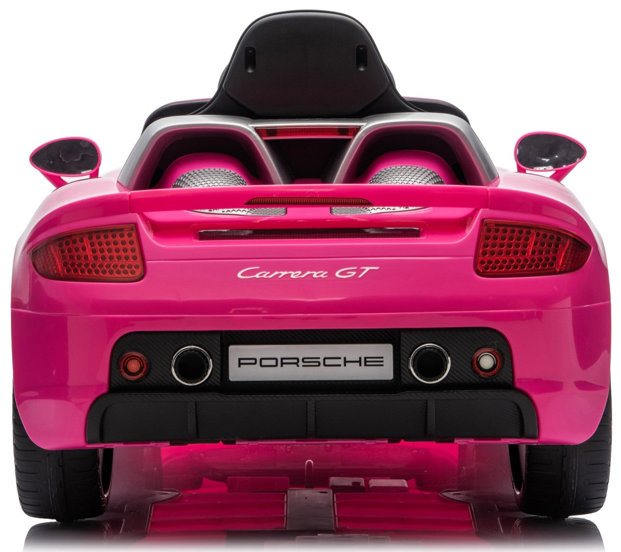 Sun Baby auto na akumulator Porsche Carrera GT Cabrio 12V, pilot, MP3, 2 silniki 390, różowe