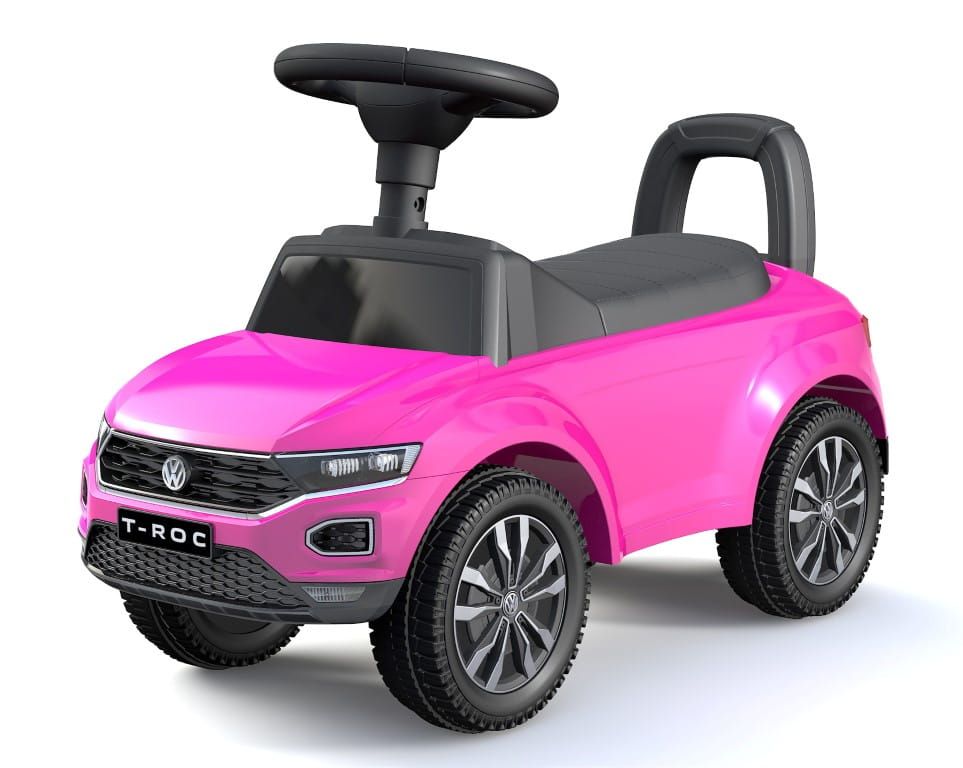 Jeździk pchacz chodzik Volkswagen T-Roc różowy