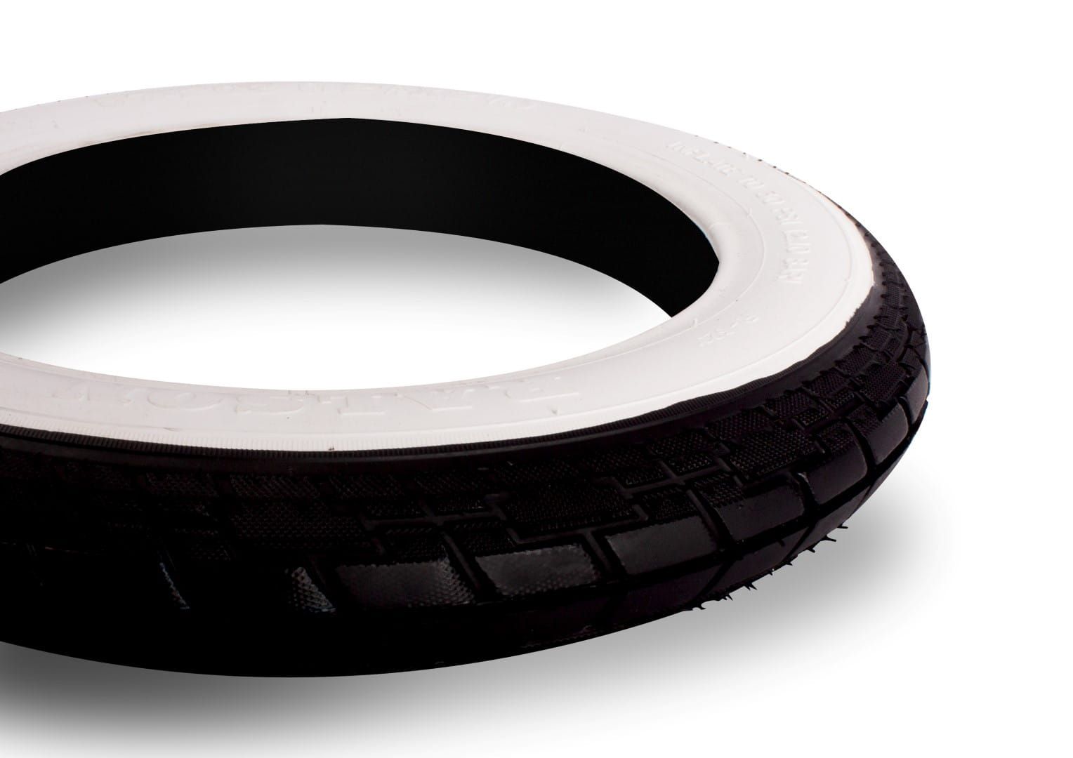 Opona rowerowa 12 cali 12x 1/2 x 2 1/4 57-203 czarno-biała