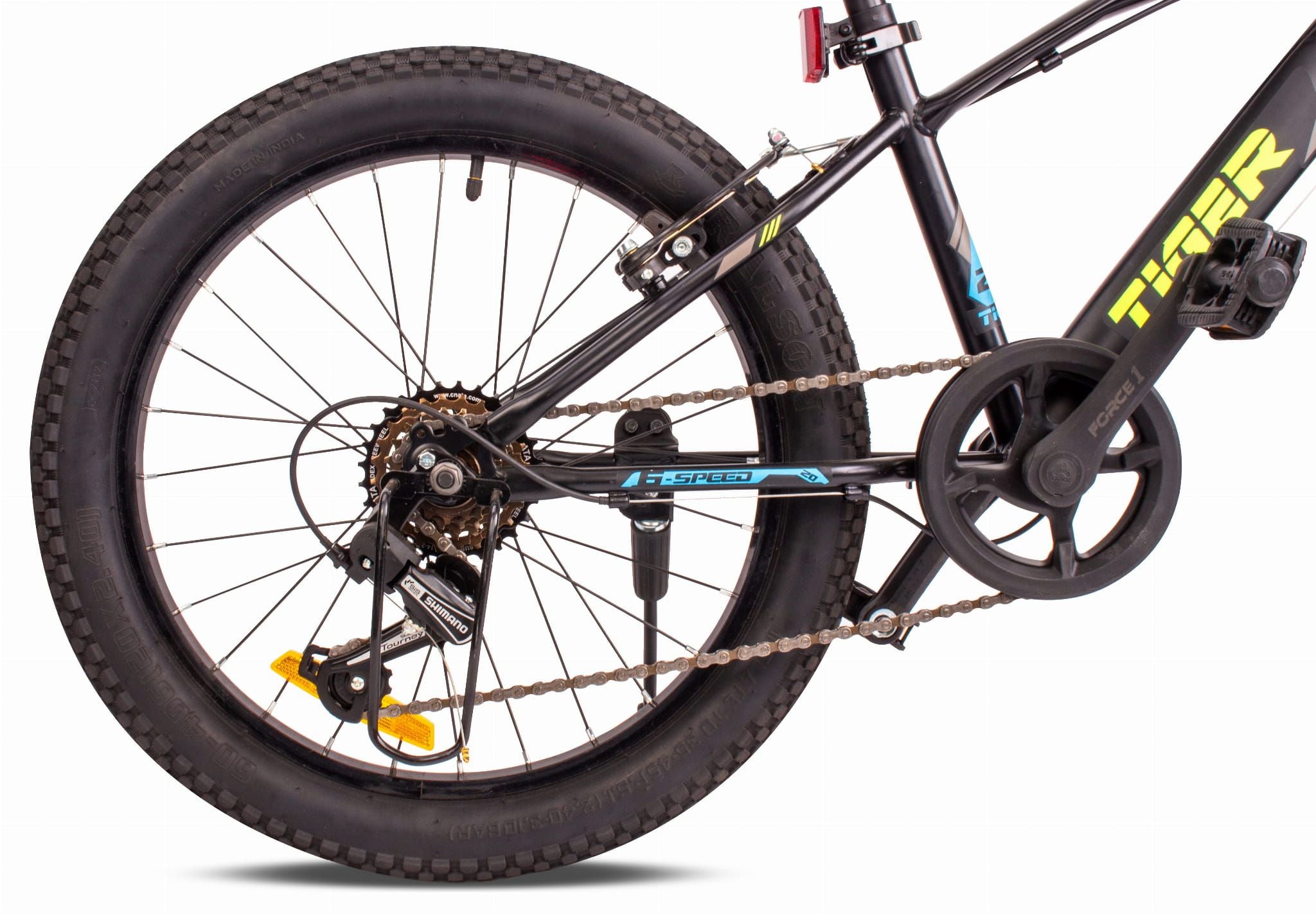Opona rowerowa 20 cali 20x2,4 62-406 czarna