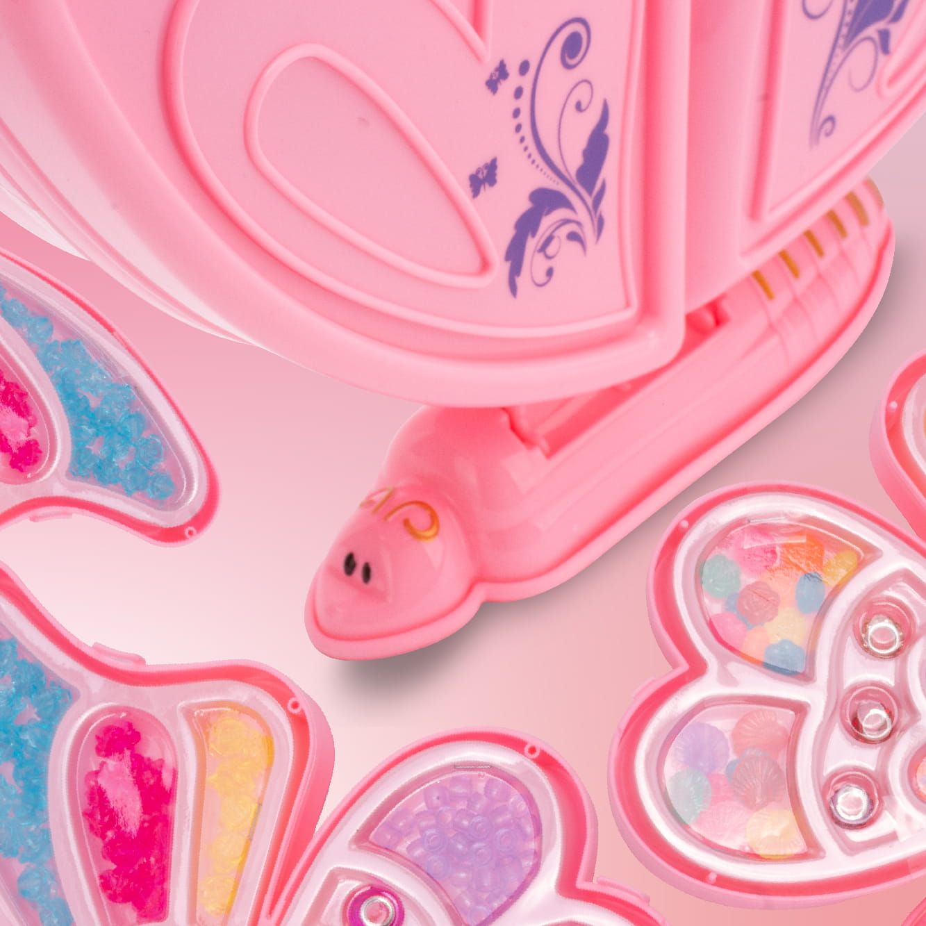 Zestaw do robienia bransoletek biżuterii koraliki Diy Motyl 2w1 Sun Baby