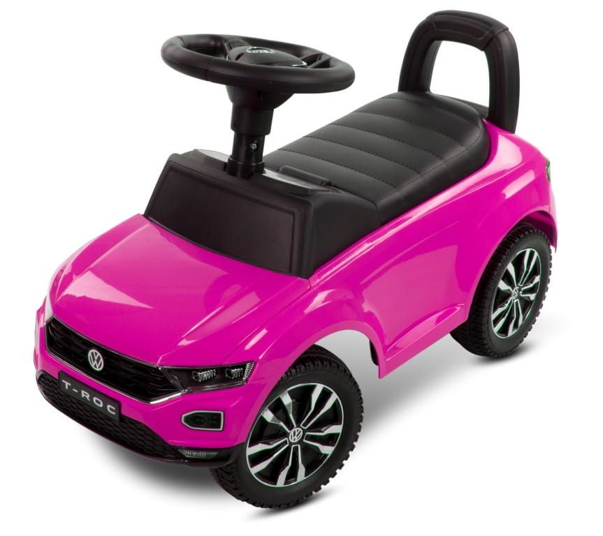 Jeździk pchacz chodzik Volkswagen T-Roc różowy
