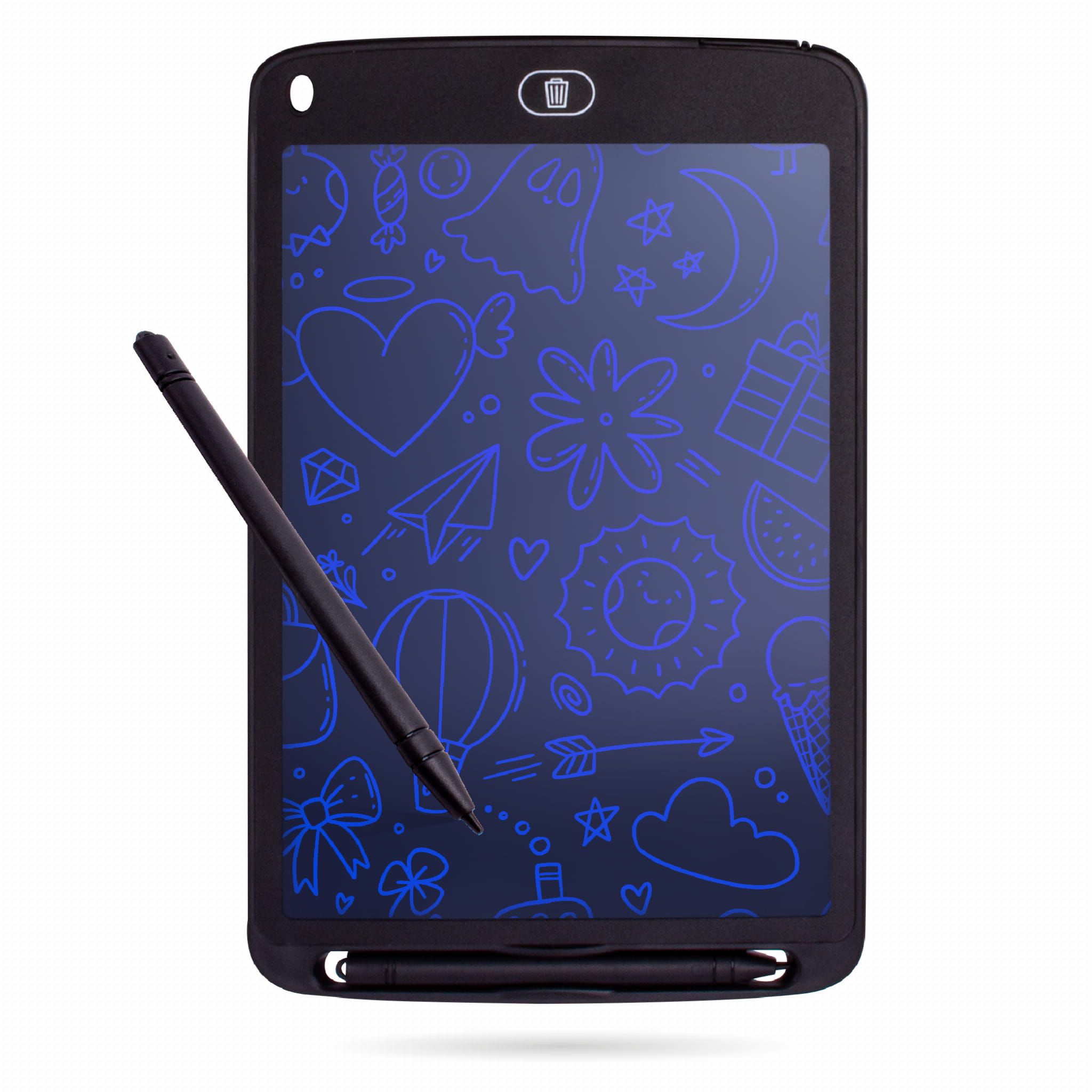 Tablet graficzny do rysowania dla dzieci Znikopis Rysik Tablica Notatnik 10,5 cala czarny Sun Baby