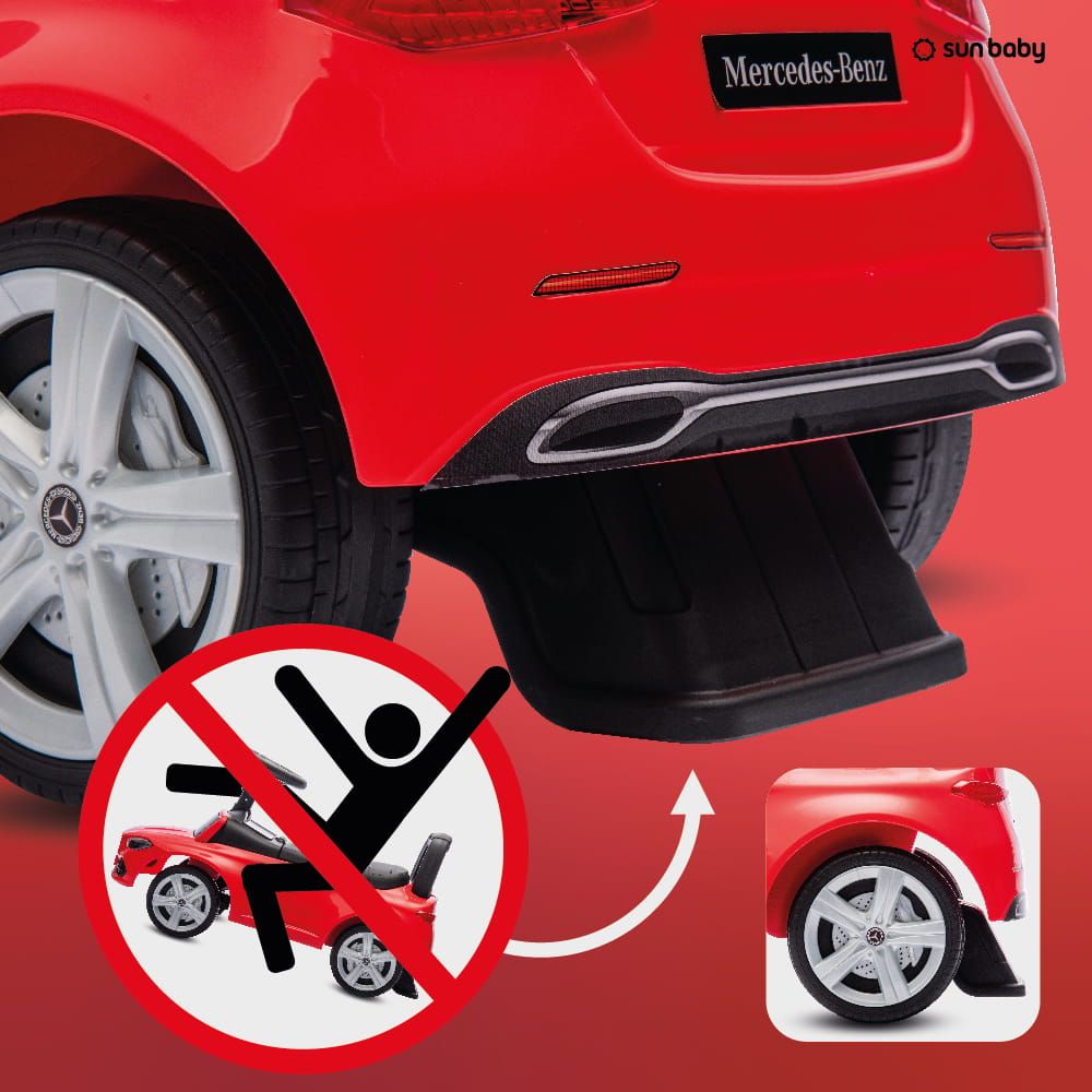 Jeździk pchacz chodzik Mercedes C-Class czerwony Sun Baby