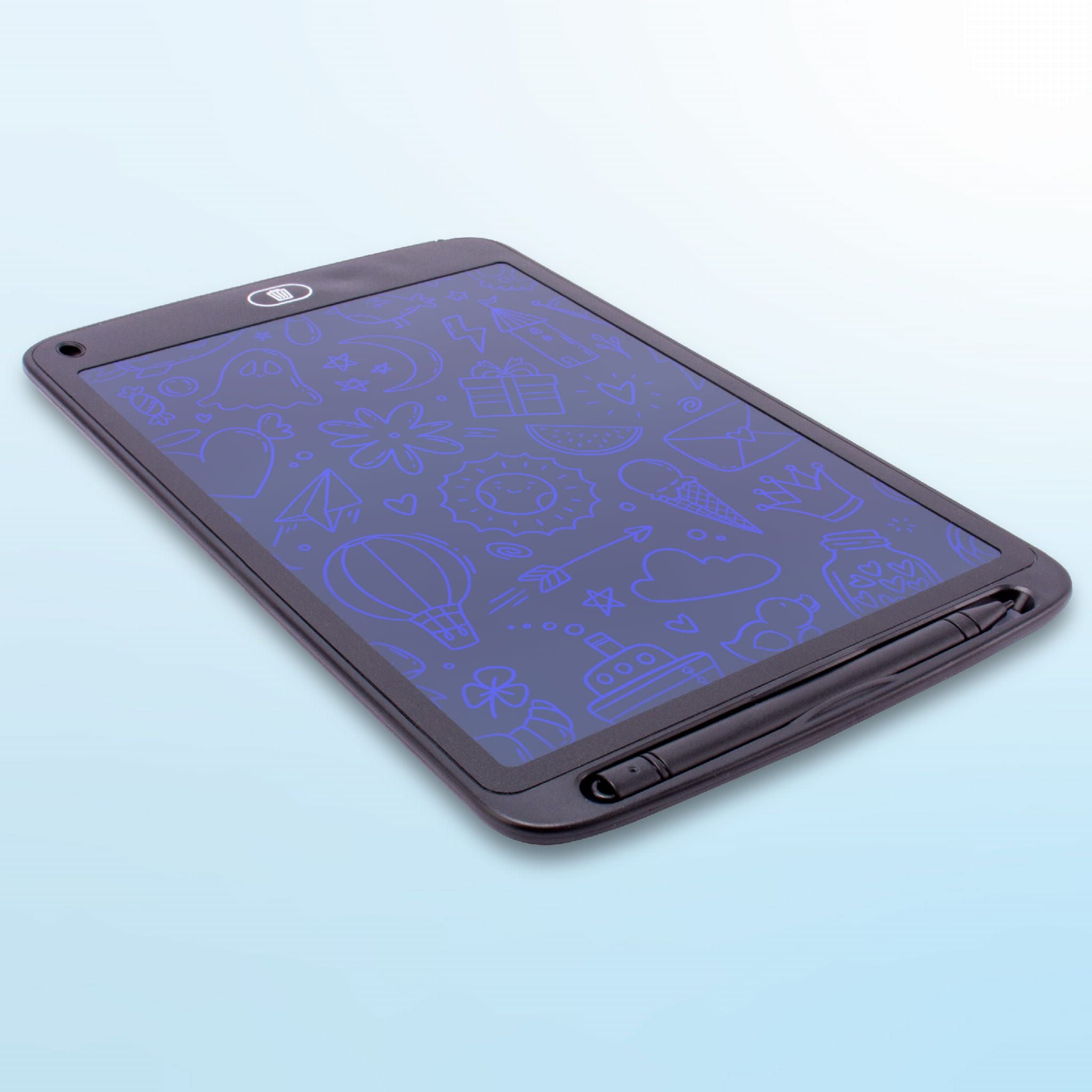 Tablet graficzny do rysowania dla dzieci Znikopis Rysik Tablica Notatnik 10,5 cala czarny Sun Baby