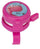 Kinderfahrradklingel mit Spiegel, laute Klingel für Roller, rosa Dinosaurier