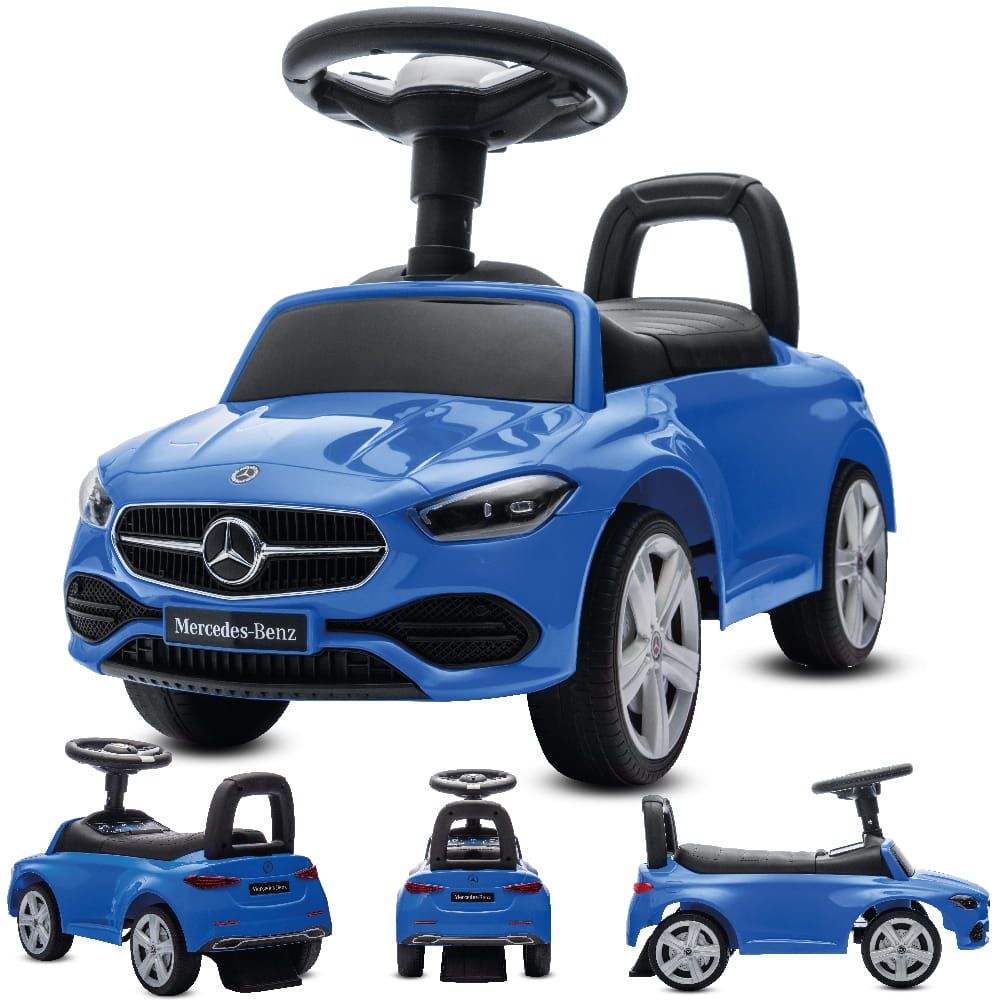 Jeździk pchacz chodzik Mercedes C-Class niebieski Sun Baby