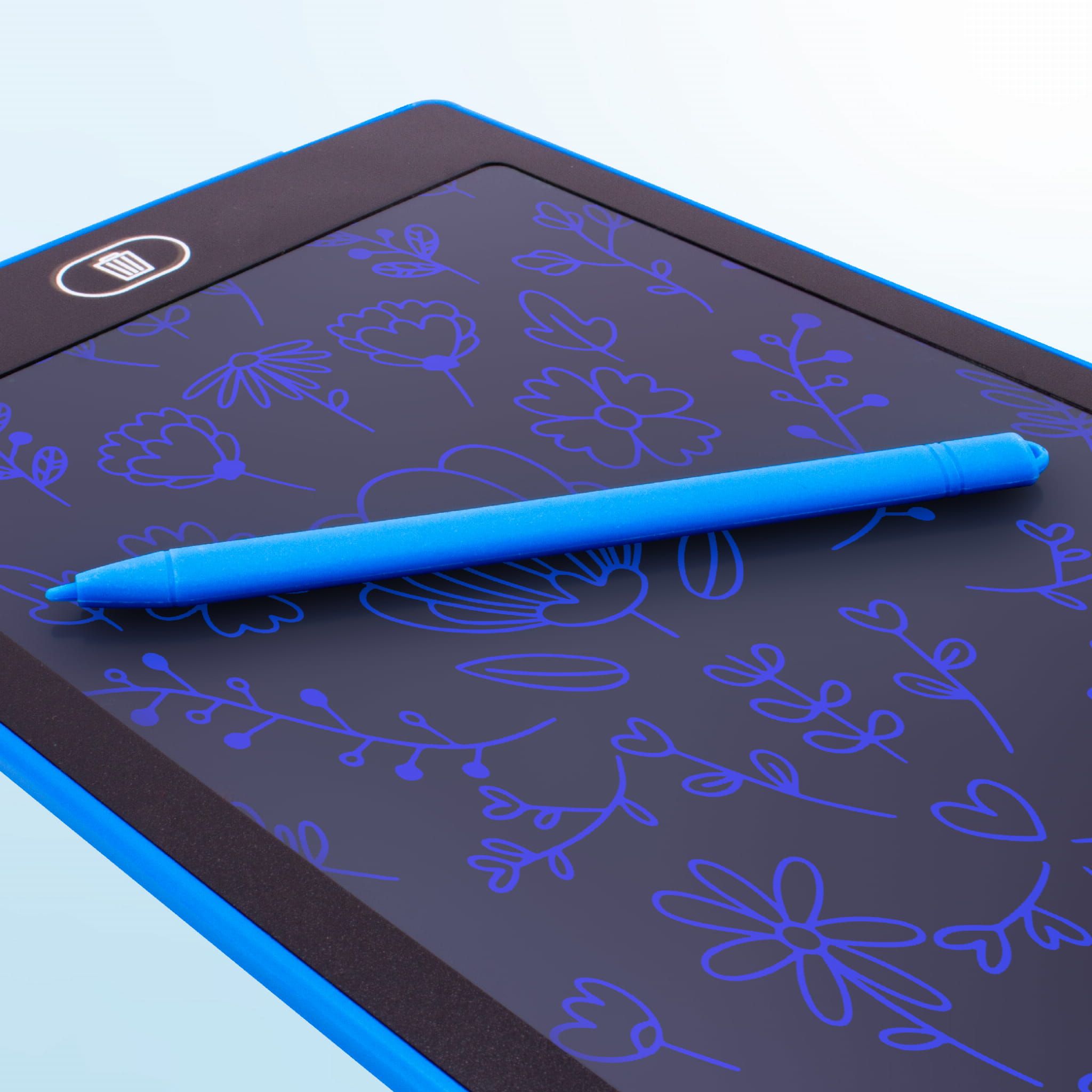 Tablet graficzny do rysowania dla dzieci Znikopis Rysik Tablica Notatnik  8,5 cala niebieski Sun Baby