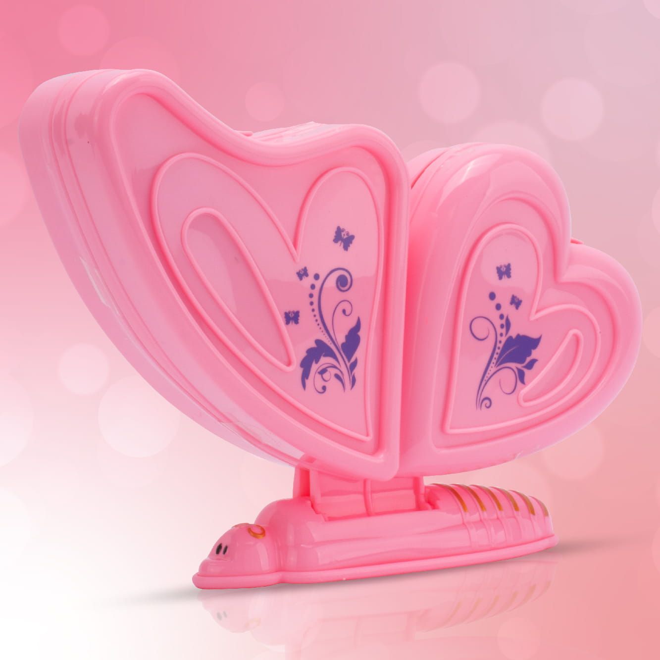 Zestaw do robienia bransoletek biżuterii makijażu koraliki Makeup naklejki pomadki Diy Motyl 2w1 Sun Baby