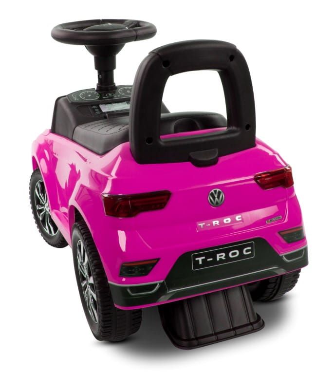 Jeździk pchacz chodzik Volkswagen T-Roc różowy