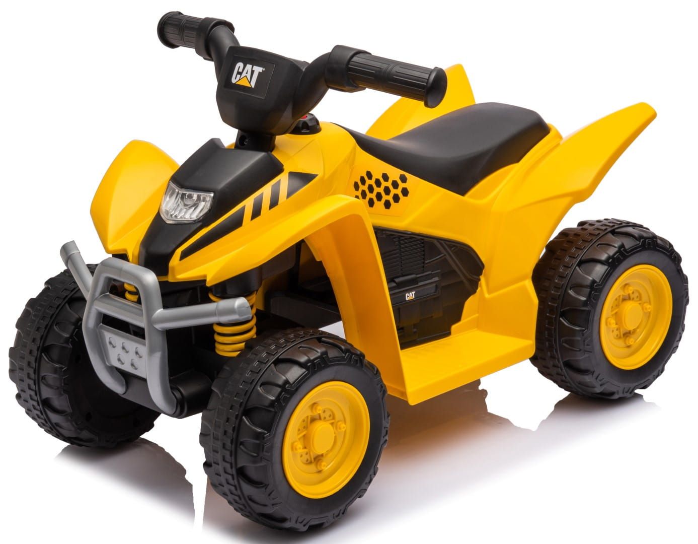 Pojazd na akumulator Quad elektryczny Motor dla dzieci CAT TRX żółty