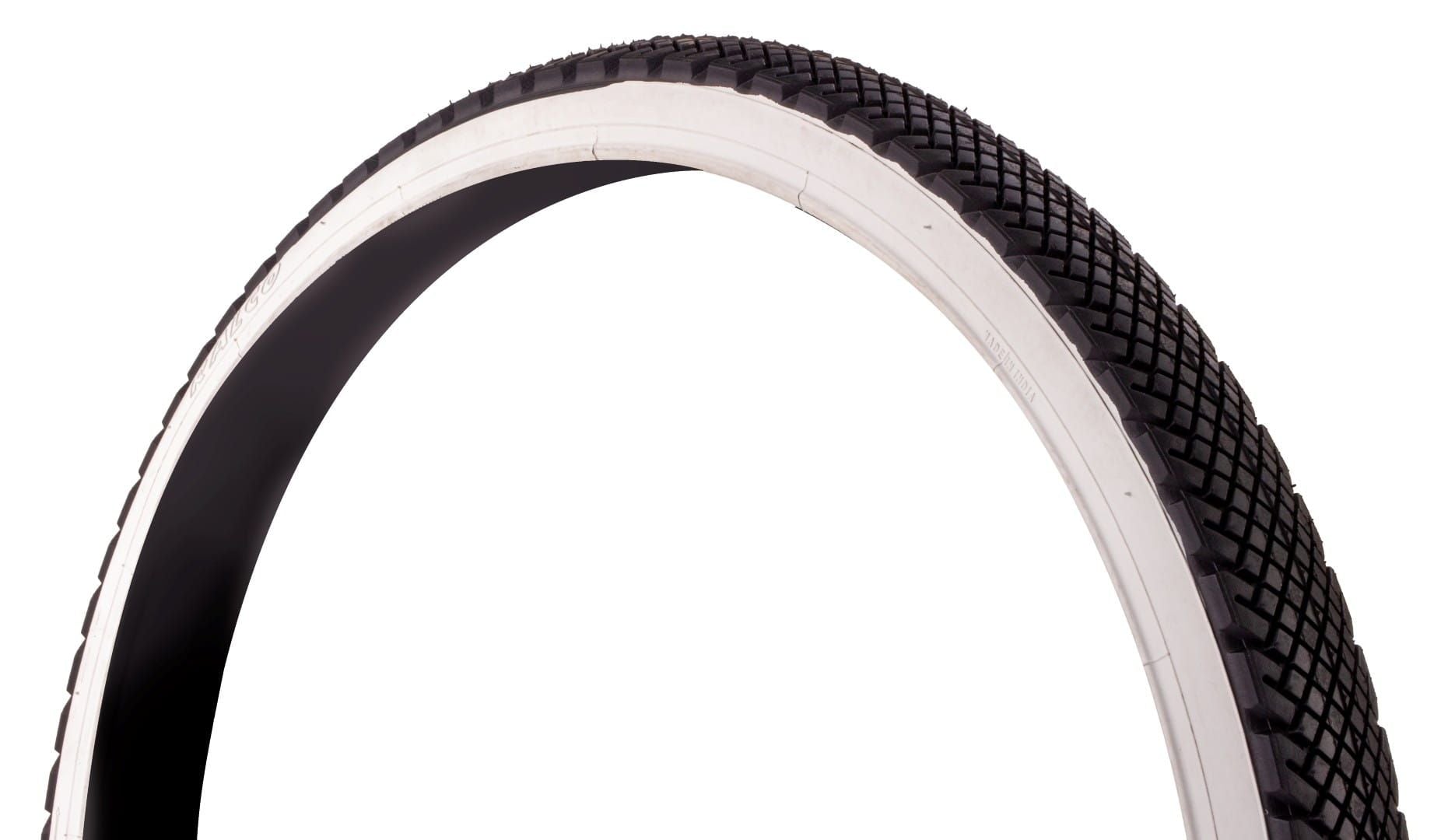 Opona rowerowa 24 cale 24x1,75 47-507 czarna biała