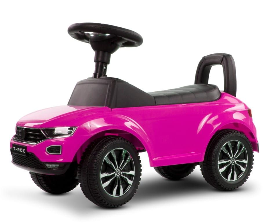 Jeździk pchacz chodzik Volkswagen T-Roc różowy